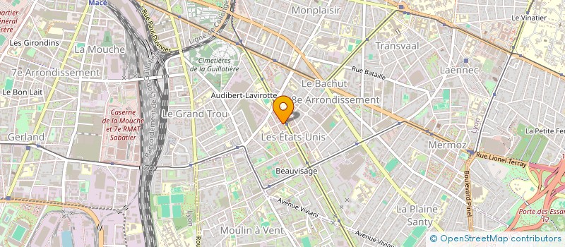 localisation de l'entreprise BOUCHERIE CHEBBAH  LYON