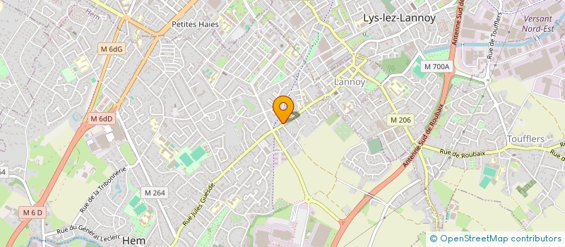 localisation de l'entreprise BOUCHERIE CHERABA  HEM