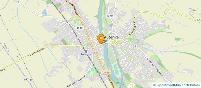 localisation de l'entreprise BOUCHERIE CHEZ FREDERIC à AUTERIVE