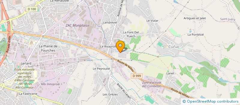 localisation de l'entreprise BOUCHERIE CHEZ NICO  CUNAC