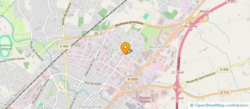 localisation de l'entreprise BOUCHERIE CHEZ NOAH à MONTAUBAN