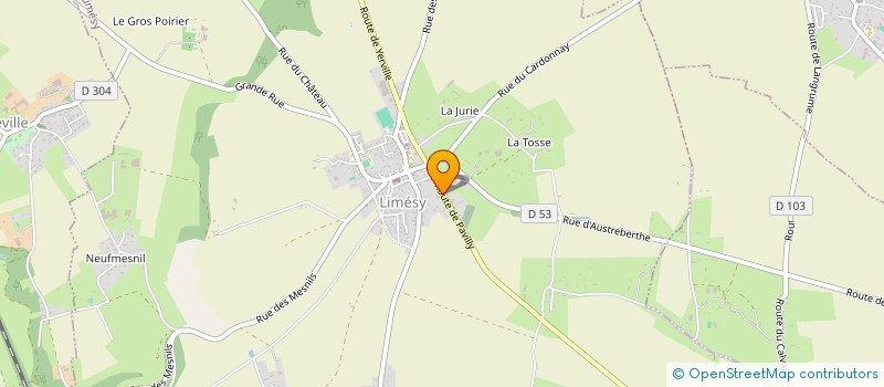 localisation de l'entreprise BOUCHERIE COEUR D'AS  LIMESY