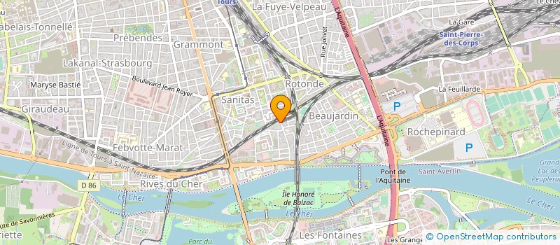 localisation de l'entreprise BOUCHERIE COLOMB  TOURS