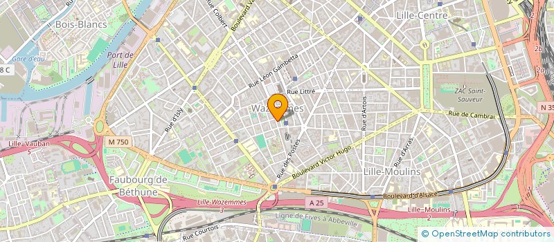 localisation de l'entreprise BOUCHERIE D'AGADIR à LILLE