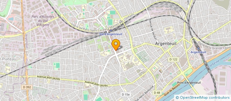 localisation de l'entreprise BOUCHERIE D'ARGENTEUIL à ARGENTEUIL