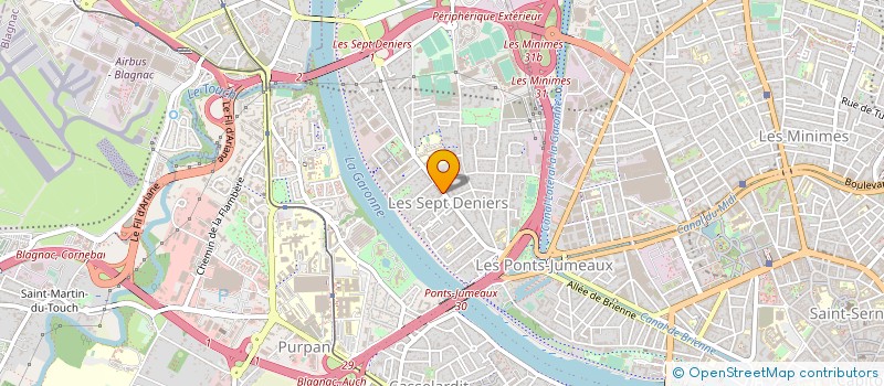 localisation de l'entreprise BOUCHERIE D'AUTREFOIS à TOULOUSE