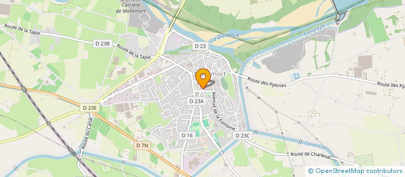 localisation de l'entreprise BOUCHERIE DA à MALLEMORT
