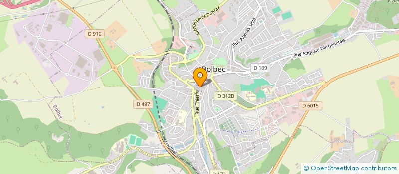 localisation de l'entreprise BOUCHERIE DAIDECHE  BOLBEC