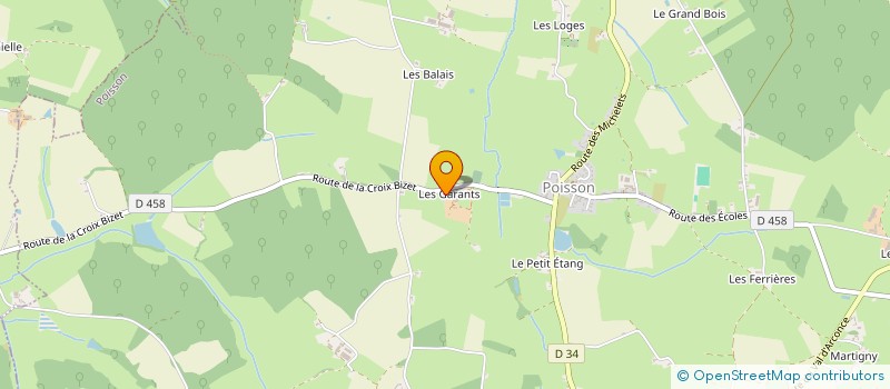 localisation de l'entreprise BOUCHERIE DANJOUX  POISSON