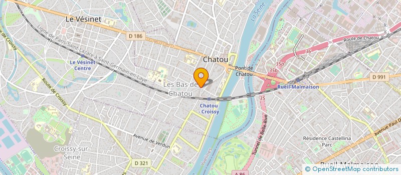 localisation de l'entreprise BOUCHERIE DE CHATOU à CHATOU