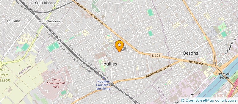 localisation de l'entreprise BOUCHERIE DE HOUILLES à HOUILLES