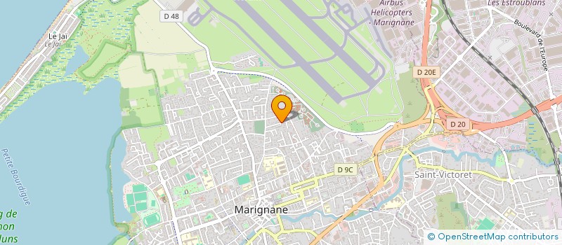 localisation de l'entreprise BOUCHERIE DE L AMITIE  MARIGNANE