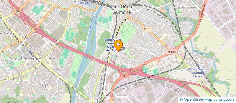 localisation de l'entreprise BOUCHERIE DE L'ATLAS à SAINT OUEN L'AUMONE