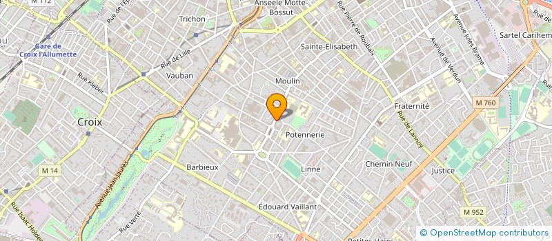 localisation de l'entreprise BOUCHERIE DE L'ATLAS à ROUBAIX