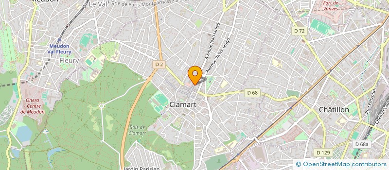 localisation de l'entreprise BOUCHERIE DE L AVENIR à CLAMART