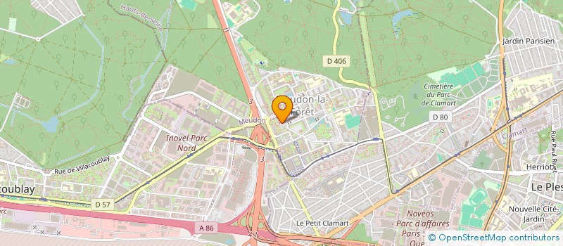 localisation de l'entreprise BOUCHERIE DE L' AVENIR à MEUDON