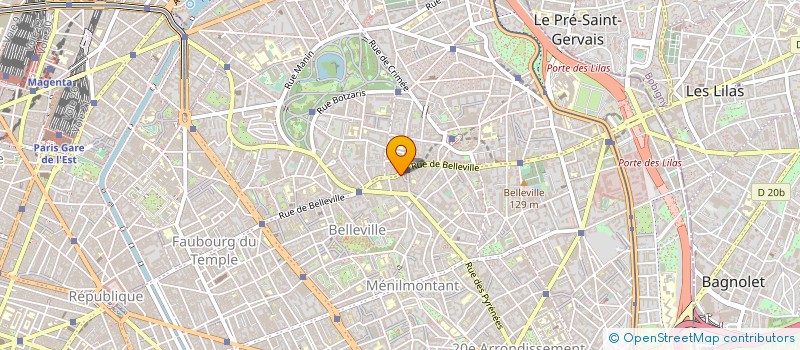 localisation de l'entreprise BOUCHERIE DE L'EGLISE à PARIS