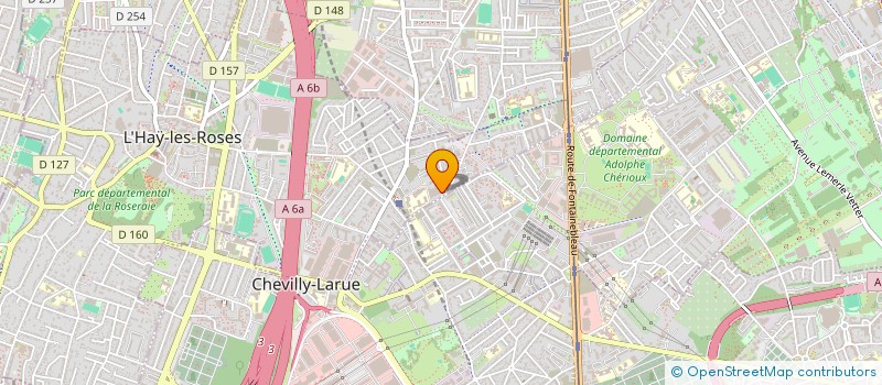 localisation de l'entreprise BOUCHERIE DE L'HAY LES ROSES  L'HAY-LES-ROSES