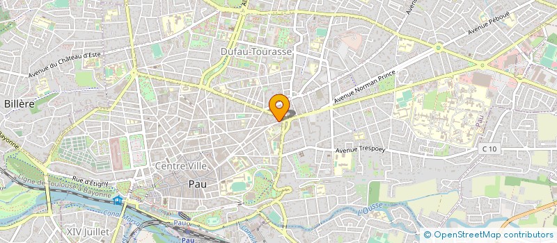 localisation de l'entreprise BOUCHERIE DE L ORIENT à PAU