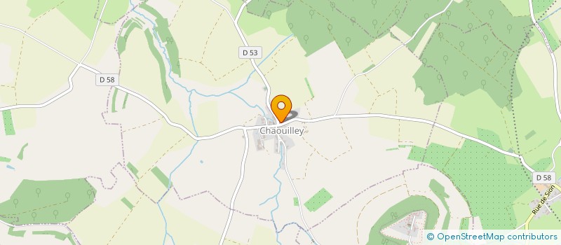 localisation de l'entreprise BOUCHERIE DE LA COLLINE  SAXON-SION