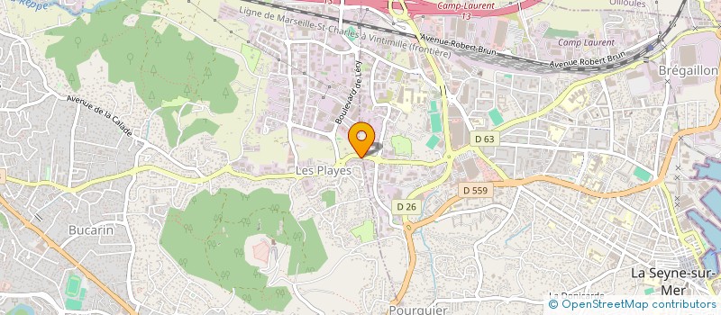 localisation de l'entreprise BOUCHERIE DE LA COTE à SIX-FOURS-LES-PLAGES