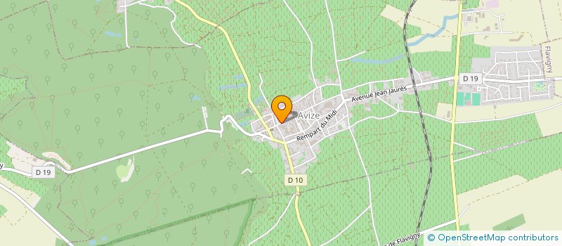 localisation de l'entreprise BOUCHERIE DE LA COTE DES BLANCS à AVIZE