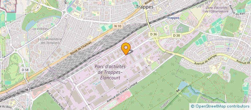 localisation de l'entreprise BOUCHERIE DE LA FERME à TRAPPES