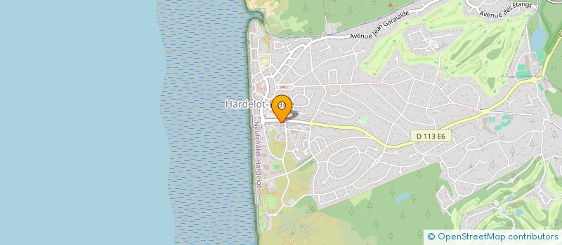 localisation de l'entreprise BOUCHERIE DE LA FONTAINE  NEUFCHATEL-HARDELOT