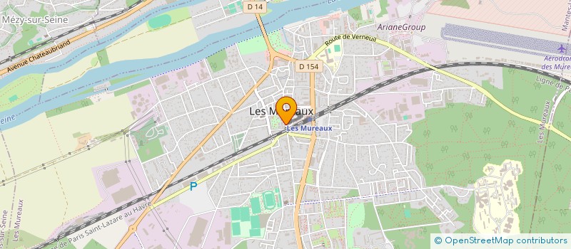 localisation de l'entreprise BOUCHERIE DE LA GARE à LES MUREAUX
