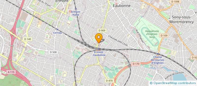 localisation de l'entreprise BOUCHERIE DE LA GARE à EAUBONNE