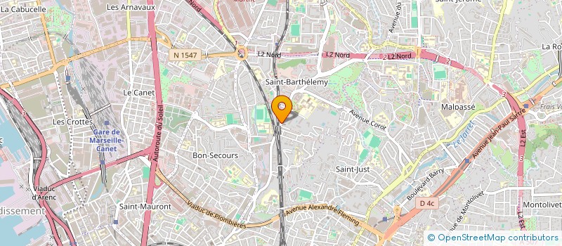 localisation de l'entreprise BOUCHERIE DE LA GARE HALAL à MARSEILLE