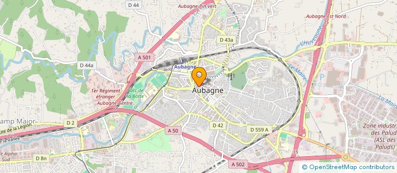 localisation de l'entreprise BOUCHERIE DE LA LIBERTE à AUBAGNE