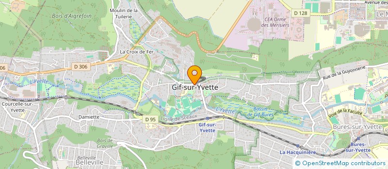 localisation de l'entreprise BOUCHERIE DE LA MAIRIE à GIF-SUR-YVETTE