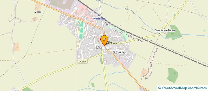 localisation de l'entreprise BOUCHERIE DE LA MAIRIE  MORMANT