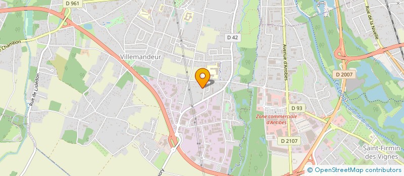 localisation de l'entreprise BOUCHERIE DE LA MARBRERIE à VILLEMANDEUR