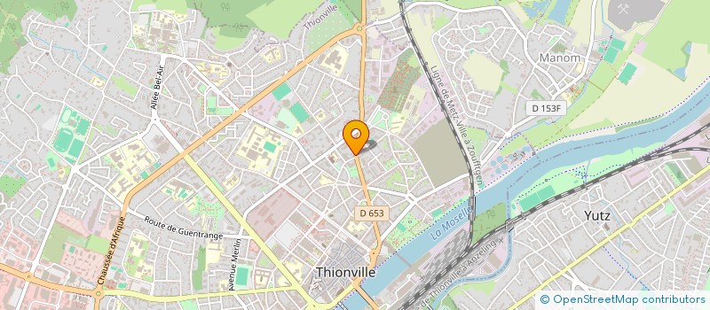 localisation de l'entreprise BOUCHERIE DE LA MOSELLE à THIONVILLE