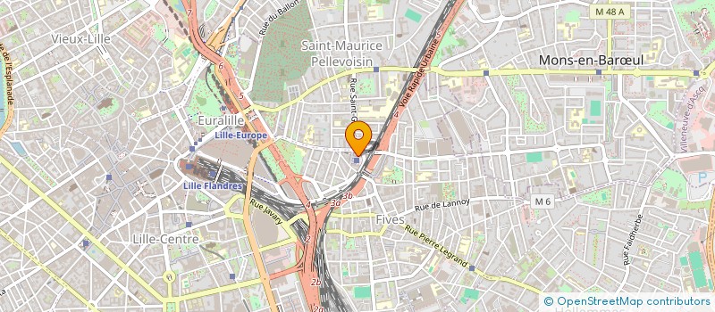 localisation de l'entreprise BOUCHERIE DE LA PLACE  LILLE