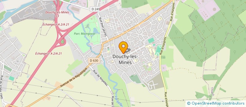 localisation de l'entreprise BOUCHERIE DE LA PLACE à DOUCHY-LES-MINES