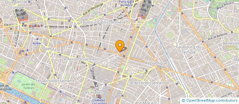 localisation de l'entreprise BOUCHERIE DE LA PORTE ST DENIS à PARIS