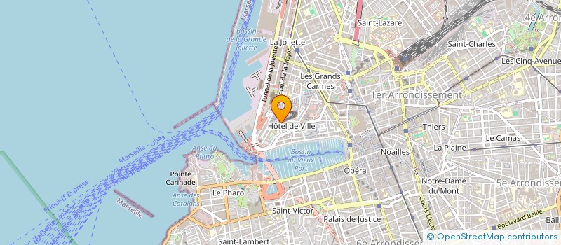 localisation de l'entreprise BOUCHERIE DE LENCHE  MARSEILLE