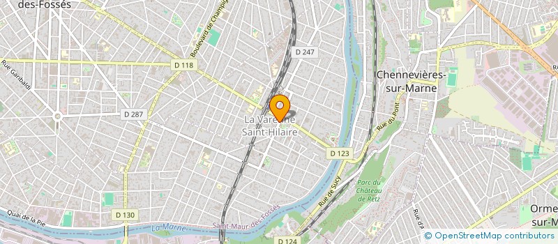 localisation de l'entreprise BOUCHERIE DE MONTGERON  MONTGERON