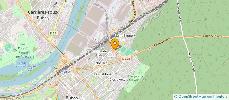 localisation de l'entreprise BOUCHERIE DE POISSY à POISSY