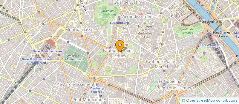 localisation de l'entreprise BOUCHERIE DE SAINT JACQUES à PARIS