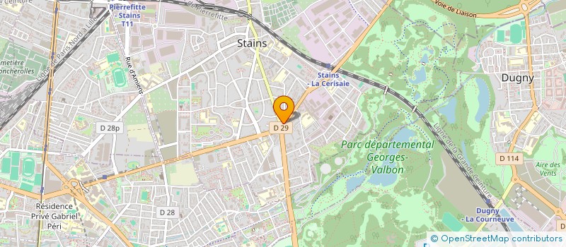 localisation de l'entreprise BOUCHERIE DE STALINGRAD à STAINS