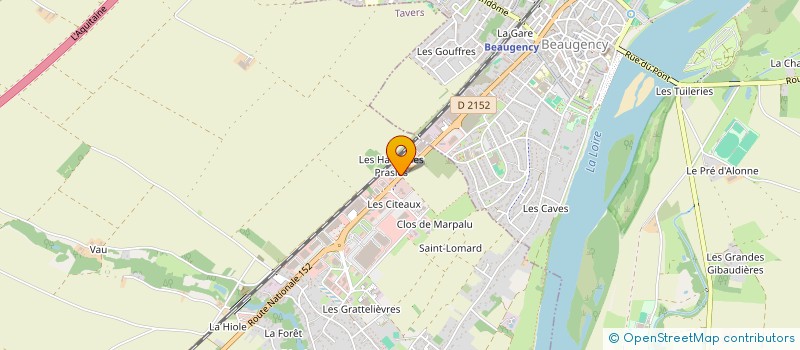 localisation de l'entreprise BOUCHERIE DE TAVERS à TAVERS