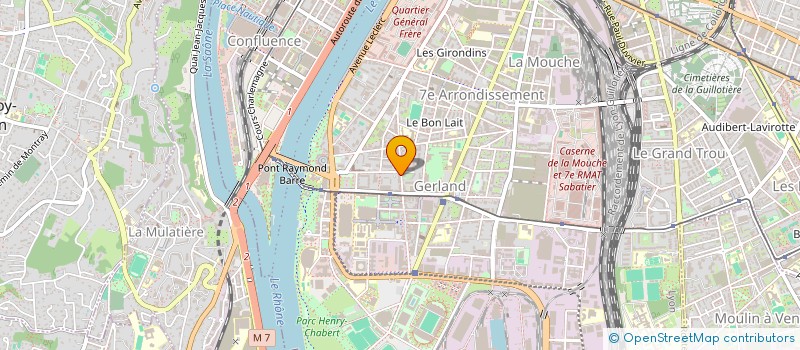 localisation de l'entreprise BOUCHERIE DEBOURG  LYON