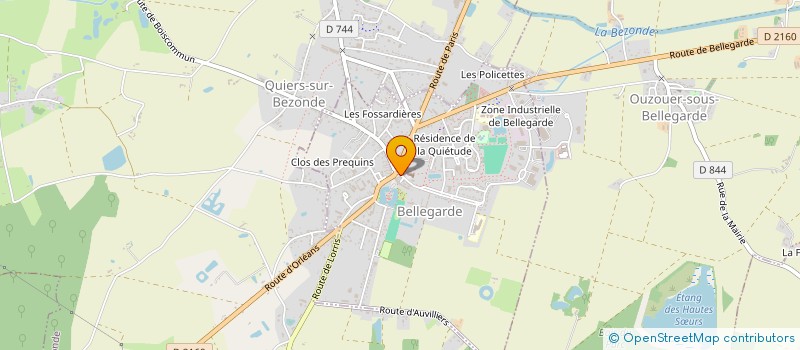 localisation de l'entreprise BOUCHERIE DEBOUZY à BELLEGARDE