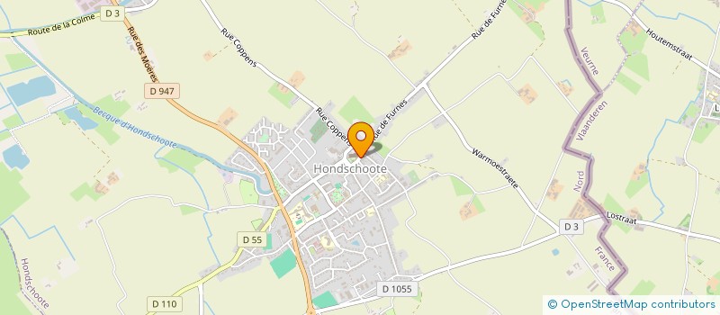 localisation de l'entreprise BOUCHERIE DECOSTER  HONDSCHOOTE