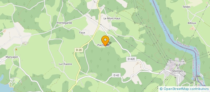 localisation de l'entreprise BOUCHERIE DEFARBUS  NEUVIC