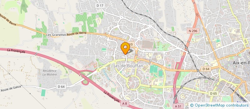 localisation de l'entreprise BOUCHERIE DES 2 ORMES à AIX-EN-PROVENCE